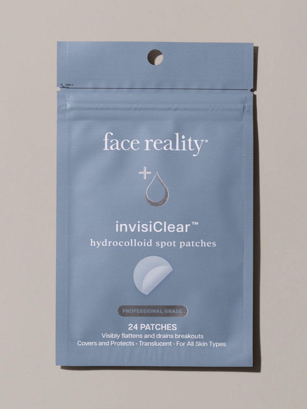 face reality invisiClear Hydrocolloid Spot Patches — 3 packs